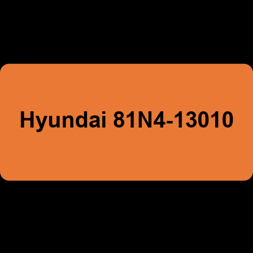 Hyundai 81N4-13010